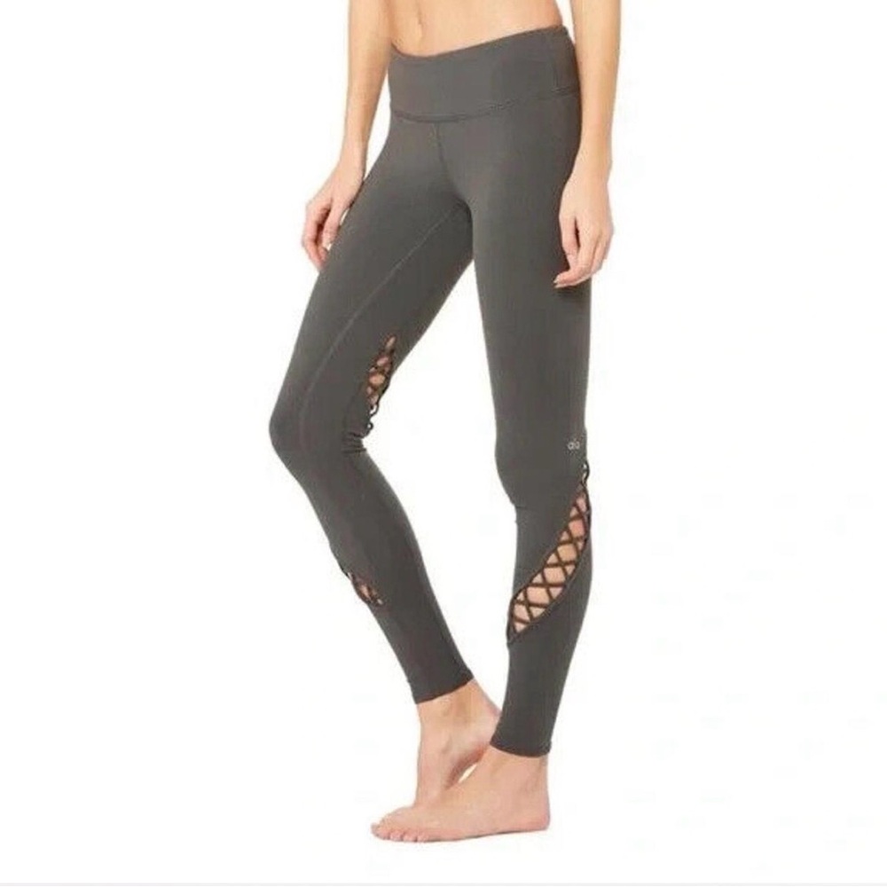 Navy Alo Yoga Entwine Leggings